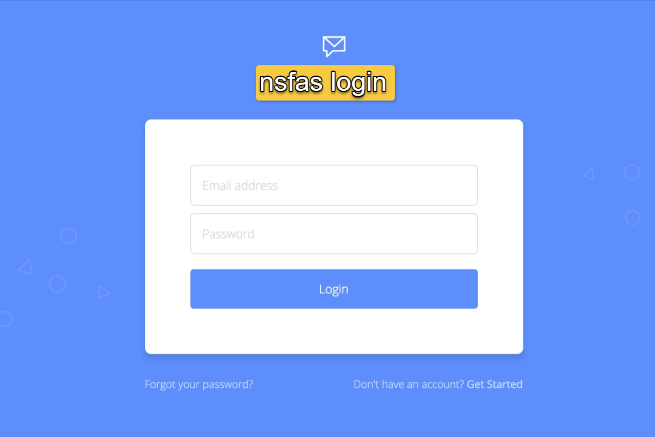 nsfas login