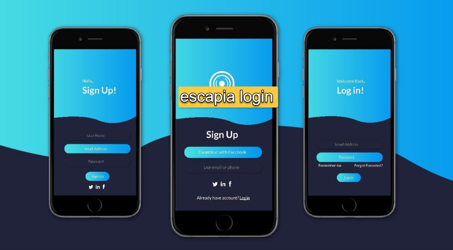 escapia login