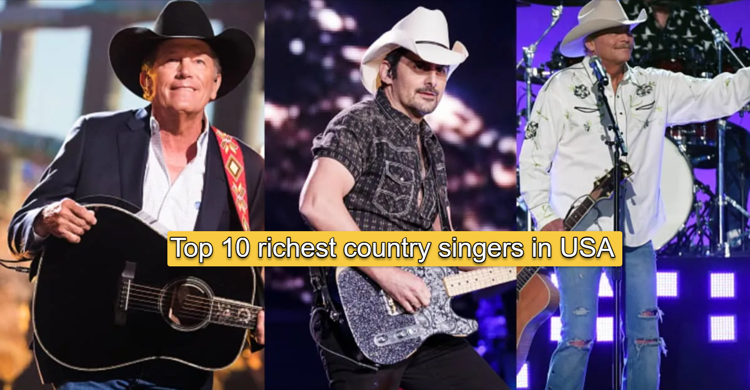 Top 10 richest country singers​​ in USA